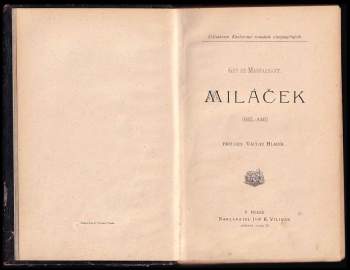 Guy de Maupassant: Miláček