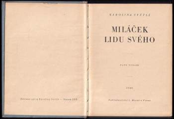 Karolina Světlá: Miláček lidu svého