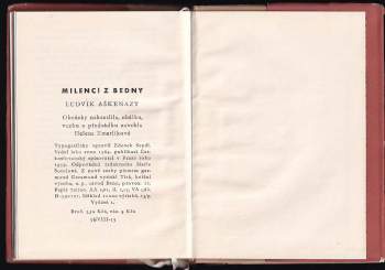 Ludvík Aškenazy: Milenci z bedny