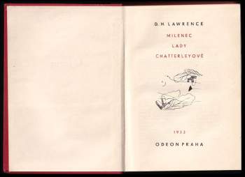 D. H Lawrence: Milenec lady Chatterleyové