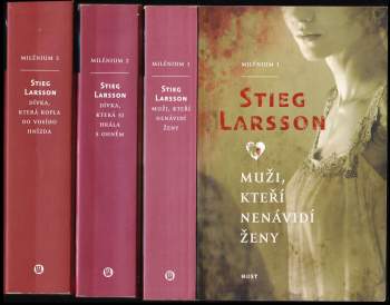Milénium 1 - 3 Muži, kteří nenávidí ženy + Dívka, která si hrála s ohněm + Dívka, která kopla do vosího hnízda
