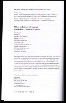 Brendan Michael Kane: Milion sledujících