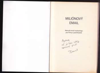 David Kirš: Miliónový email