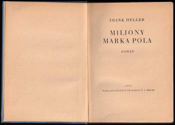 Frank Heller: Miliony Marka Pola