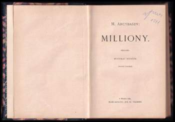 Michail Petrovič Arcybašev: Milliony