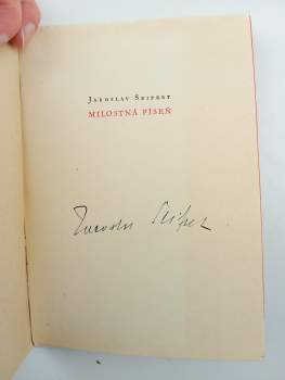 Jaroslav Seifert: Milostná píseň