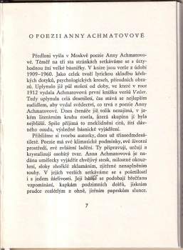 Anna Andrejevna Achmatova: Milostný deník