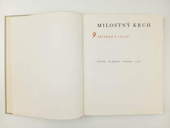 Cyril Bouda: Milostný kruh