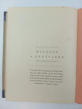 Rudolf Deyl: Milován a nenáviděn
