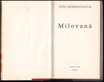 Toni Morrison: Milovaná