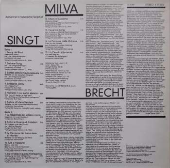 Milva: Milva Singt Brecht