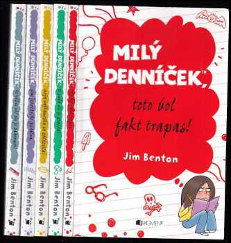 Jim Benton: Milý deníček: Toto bol fakt trapas + To snád nie je pravda + Moja najkamoška sa zbláznila! + Som jednoducho geniálna + To vážne nič nie je zadarmo?!