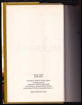 Nicholas Sparks: Milý Johne