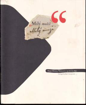 Božena Němcová: "Milý muži!"