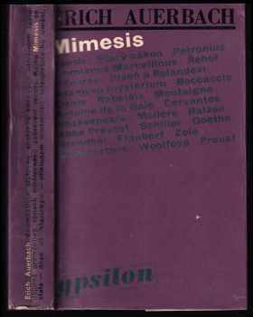Erich Auerbach: Mimesis - zobrazení skutečnosti v západoevropských literaturách