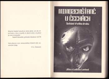 Jitka Lenková: Mimozemšťané v Čechách