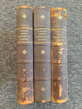 Kliment Čermák: Mince Království českého za panování rodu Habsburského od roku 1526 : Díl 1-3