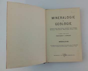 Karel Kopecký: Mineralogie a geologie