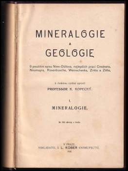 Karel Kopecký: Mineralogie a geologie