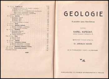 Karel Kopecký: Malý Brehm- Mineralogie a geologie