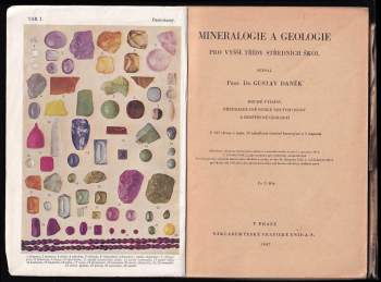 Gustav Daněk: Mineralogie a geologie pro vyšší třídy středních škol