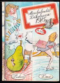 Minikalendář Dikobraz 1985