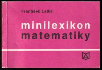 Minilexikon matematiky