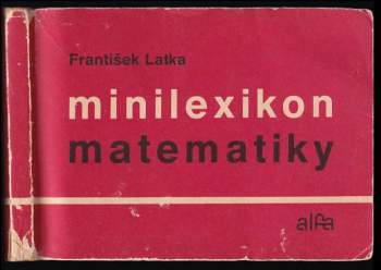 Minilexikon matematiky