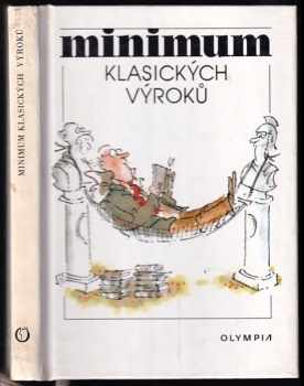 Slávka Poberová: Minimum klasických výroků