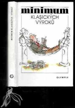 Minimum klasických výroků