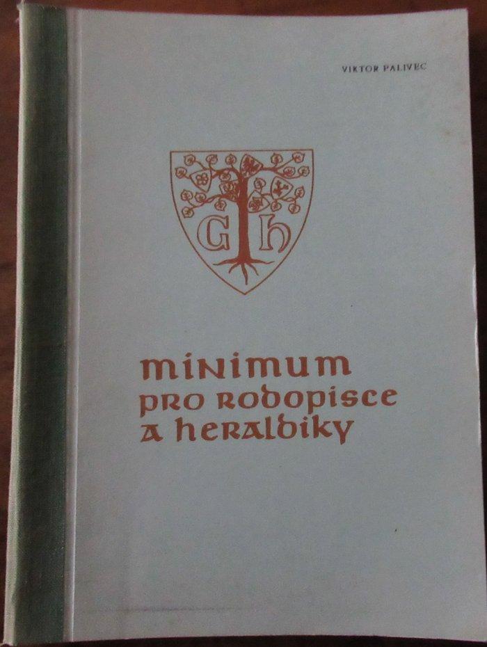 Minimum pro rodopisce a heraldiky