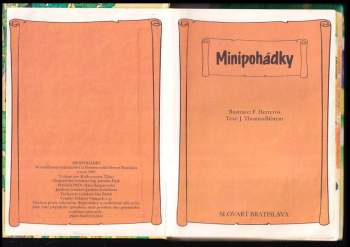 Jacques Thomas-Bilstein: Minipohádky