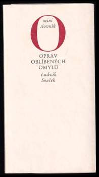 Minislovník oprav oblíbených omylů