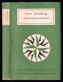 Peter Altenberg: Minutové romány : výbor z díla