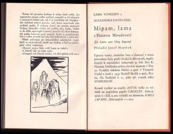 Alexandra David-Neel: Mipam, lama s Paterou Moudrostí