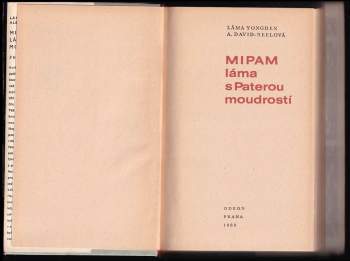 Alexandra David-Neel: Mipam láma s Paterou moudrostí