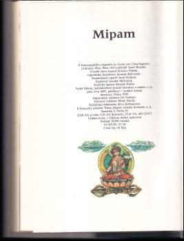 Albert Arthur Yongden: Mipam lama s Paterou moudrostí