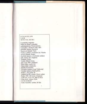 Stanislaw Lem: Mír na Zemi