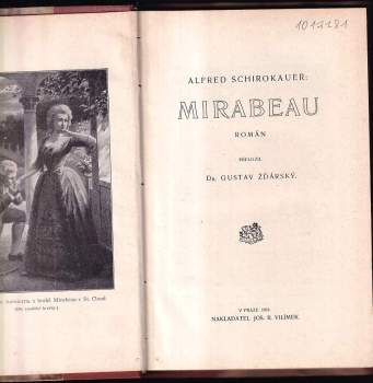 Alfred Schirokauer: Mirabeau
