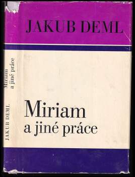 Miriam a jiné práce