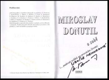 Alena Šloufová: Miroslav Donutil o sobě