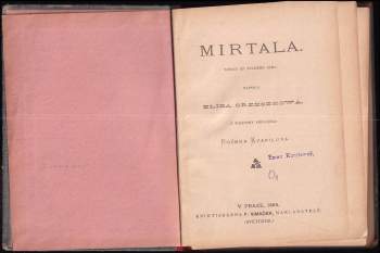 Eliza Orzeszkowa: Mirtala