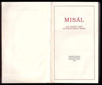Misál na každý den liturgického roku