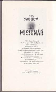 Iveta Svobodová: Misionář