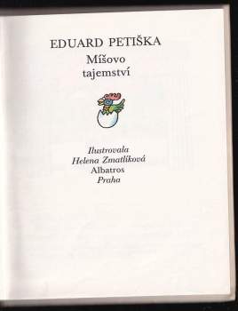 Eduard Petiška: Míšovo tajemství