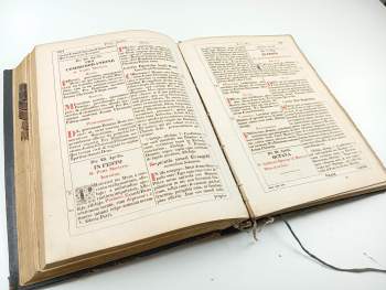Missale Romano-bohemicum - Conformatum, juxta decretum ss. concilii tridentini restitutum, s. PII V. Pontificis Maximi Jussu edditum, et Clementis VIII. primum, dento Urbani Papae VIII