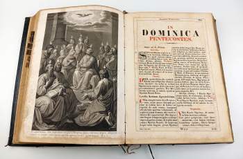Missale Romano-bohemicum - Conformatum, juxta decretum ss. concilii tridentini restitutum, s. PII V. Pontificis Maximi Jussu edditum, et Clementis VIII. primum, dento Urbani Papae VIII