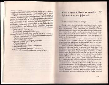 Pierre Teilhard de Chardin: Místo člověka v přírodě