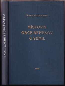 Místopis obce Benešov u Semil