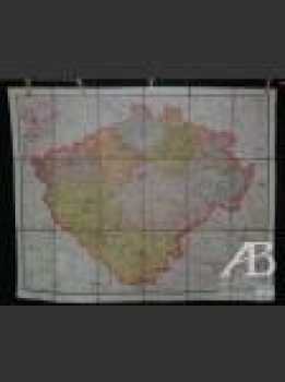 Místopisná mapa Čech
